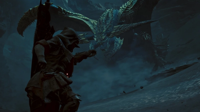 Новые ролики Monster Hunter Wilds показывают геймплей с виверной Гравиос