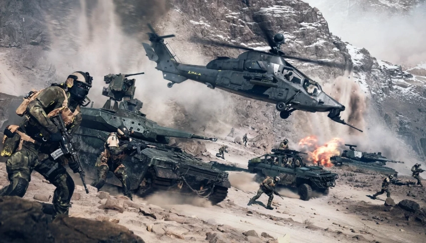 Геймплей Battlefield 6 с вертолётом на большой карте утёк с закрытого теста
